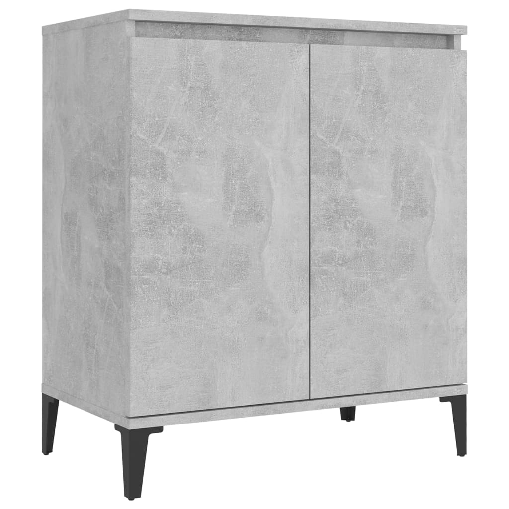 Concrete gray buffet 60x35x70 cm agglomerated