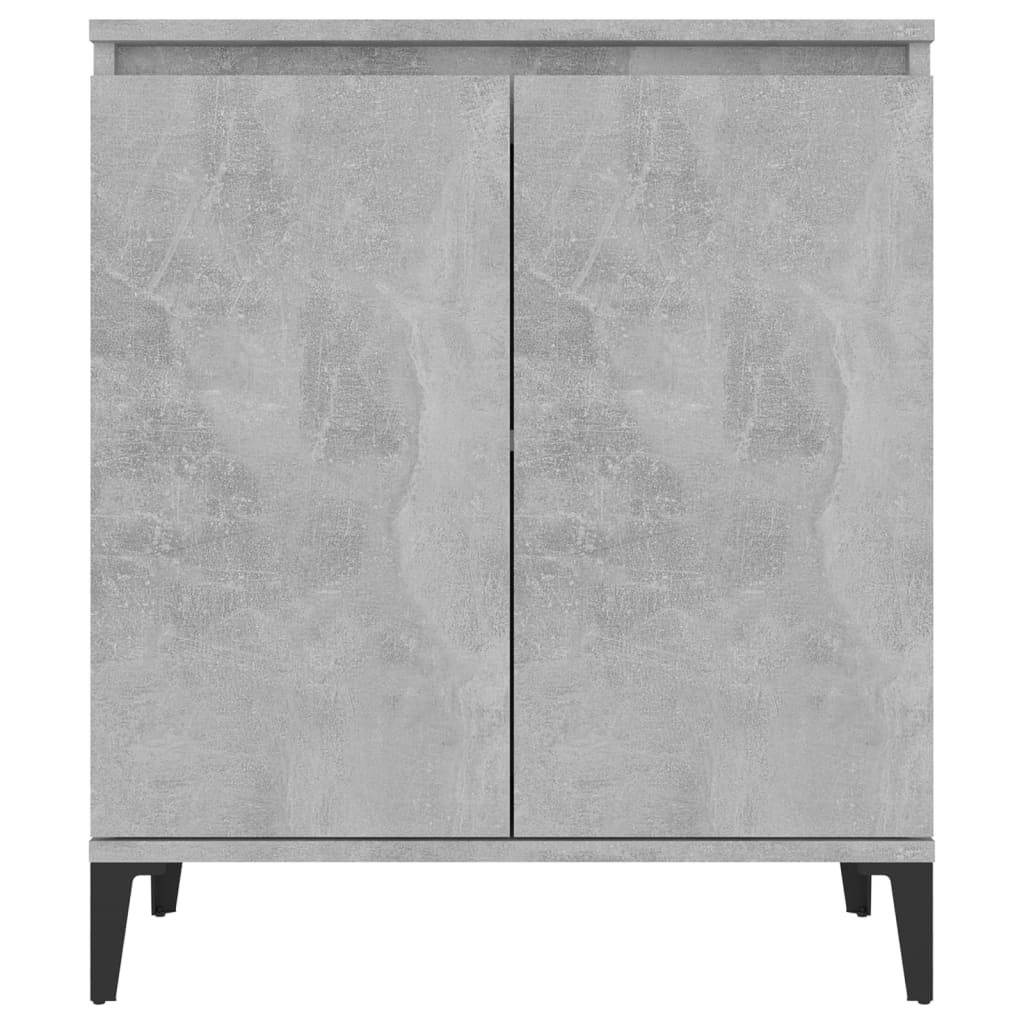 Concrete gray buffet 60x35x70 cm agglomerated
