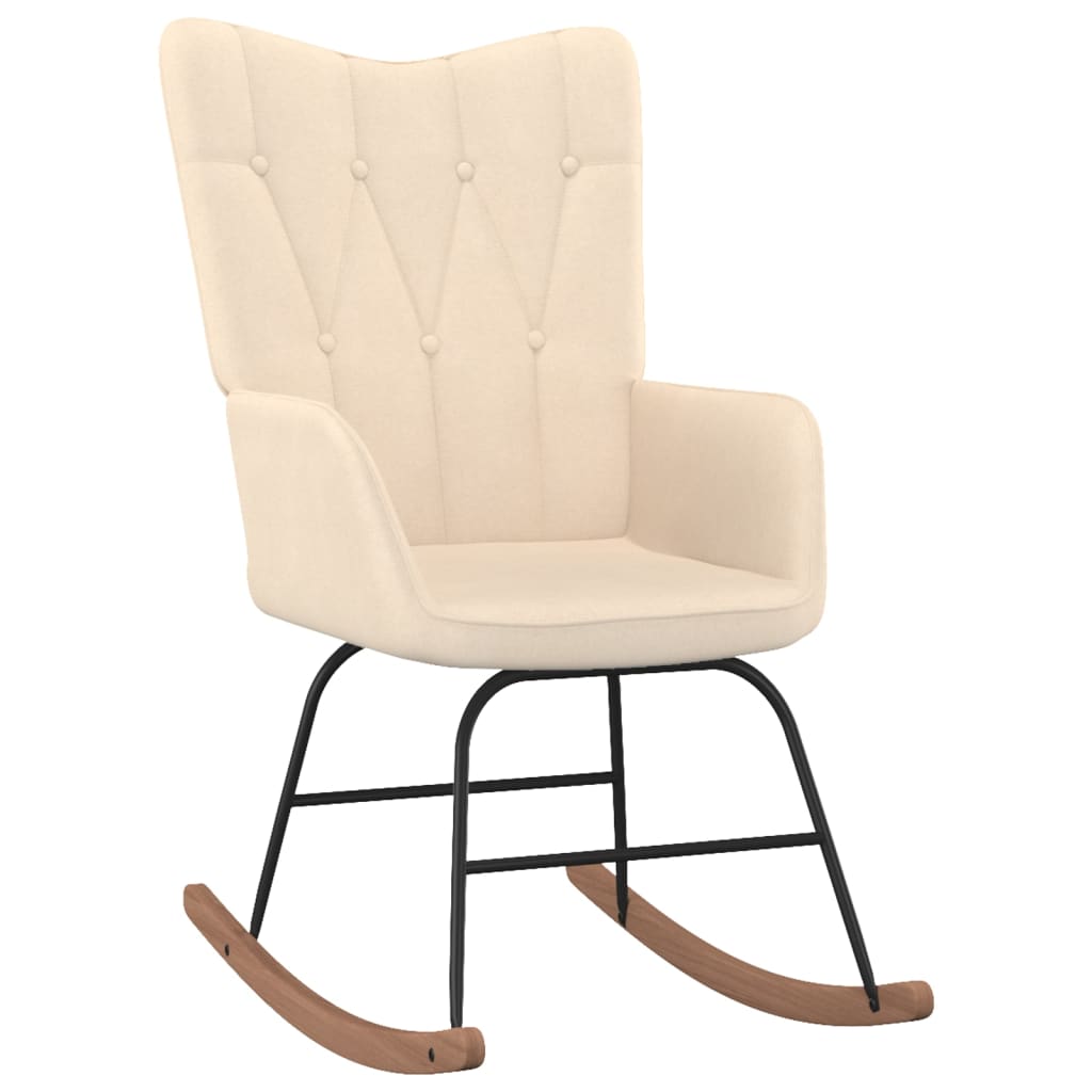 Fabric cream chair