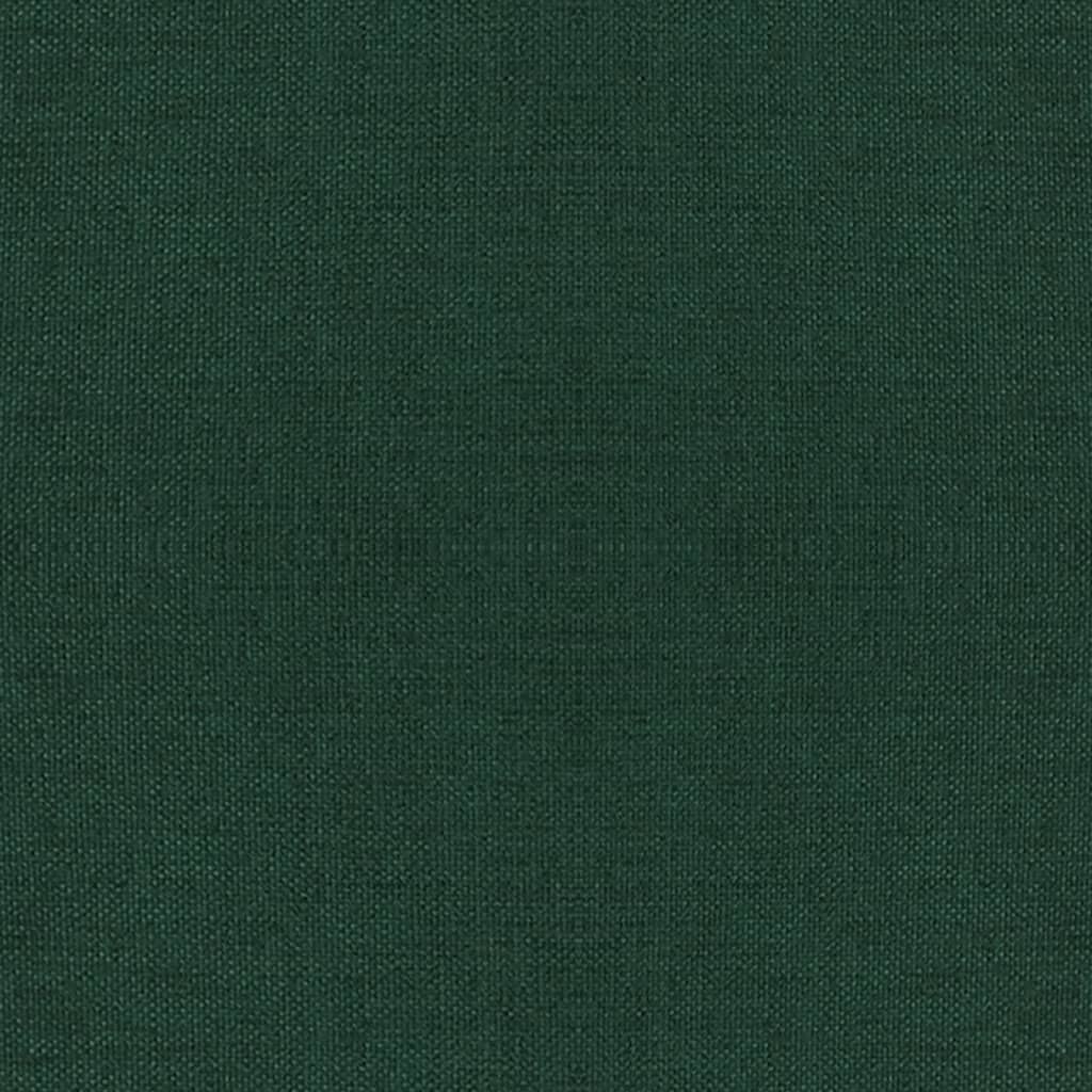 Sgabello con gambe in legno Tessuto Verde scuro