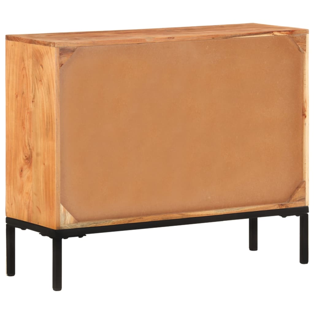 Credenza 88x30x73 cm Legno massello di acacia