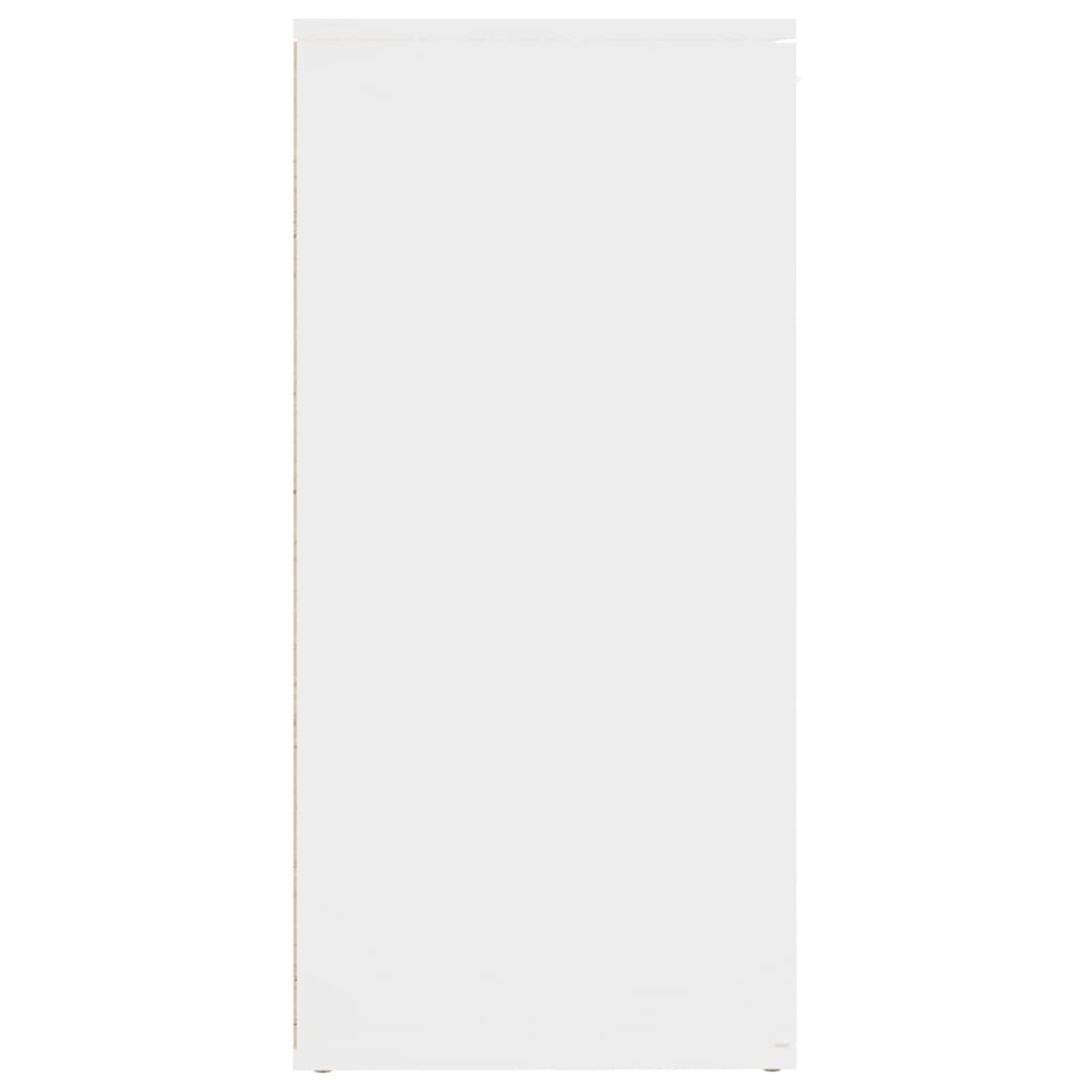 Buffet bianco 160x36x75 cm in truciolato