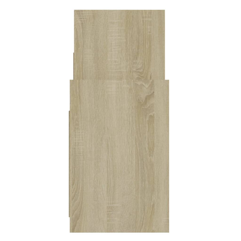 Sonoma oak side cabinet 60x26x60 cm agglomerated