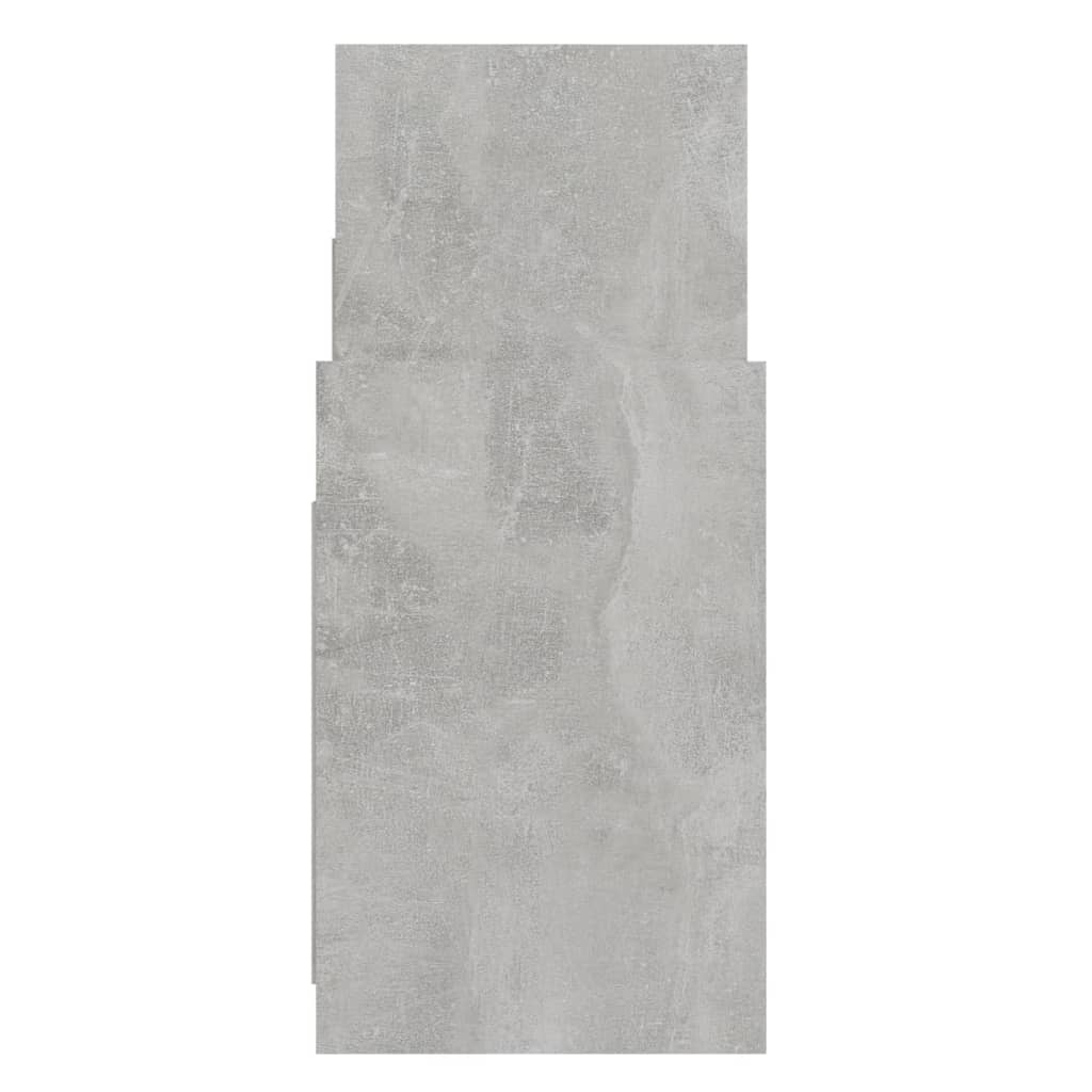 Armoire latérale Gris béton 60x26x60 cm Aggloméré