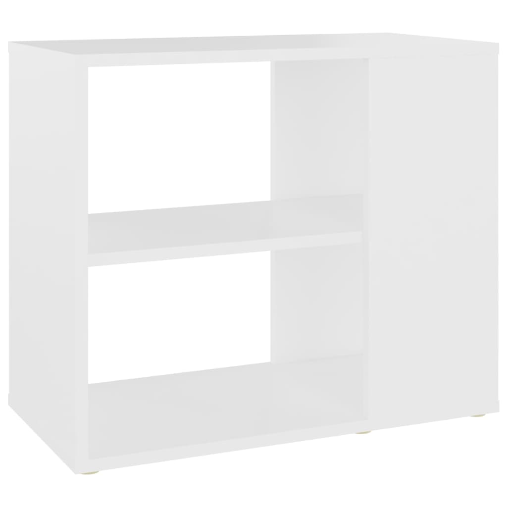 White side cabinet 60x30x50 cm agglomerated