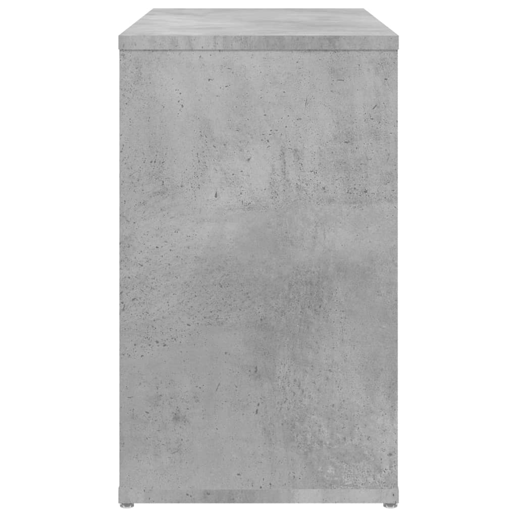 Armadio laterale grigio in cemento 60x30x50 cm agglomerato