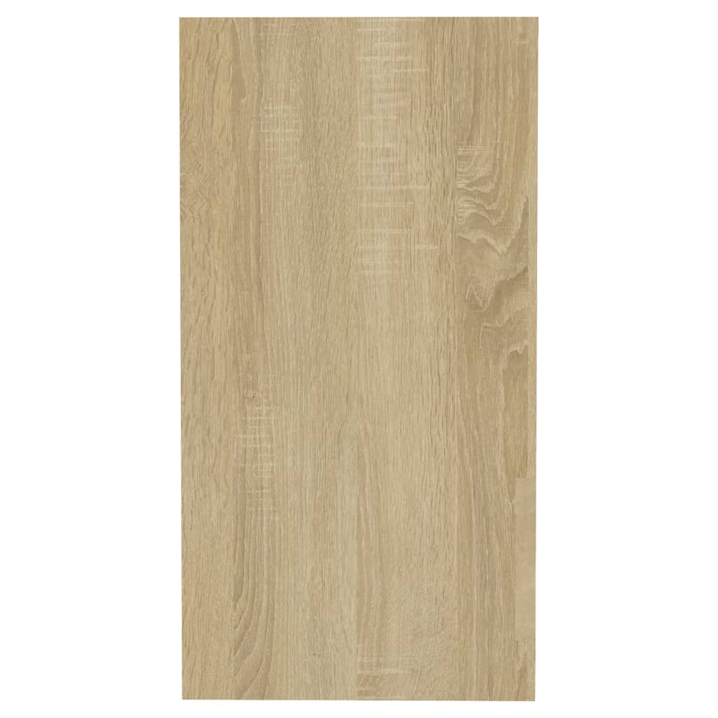 Sonoma oak table 50x26x50 cm agglomerated