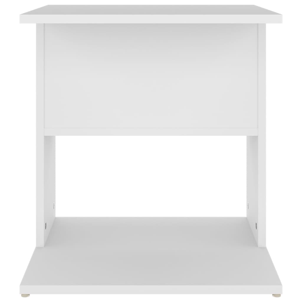 Tavolino Bianco 45x45x48 cm Truciolare
