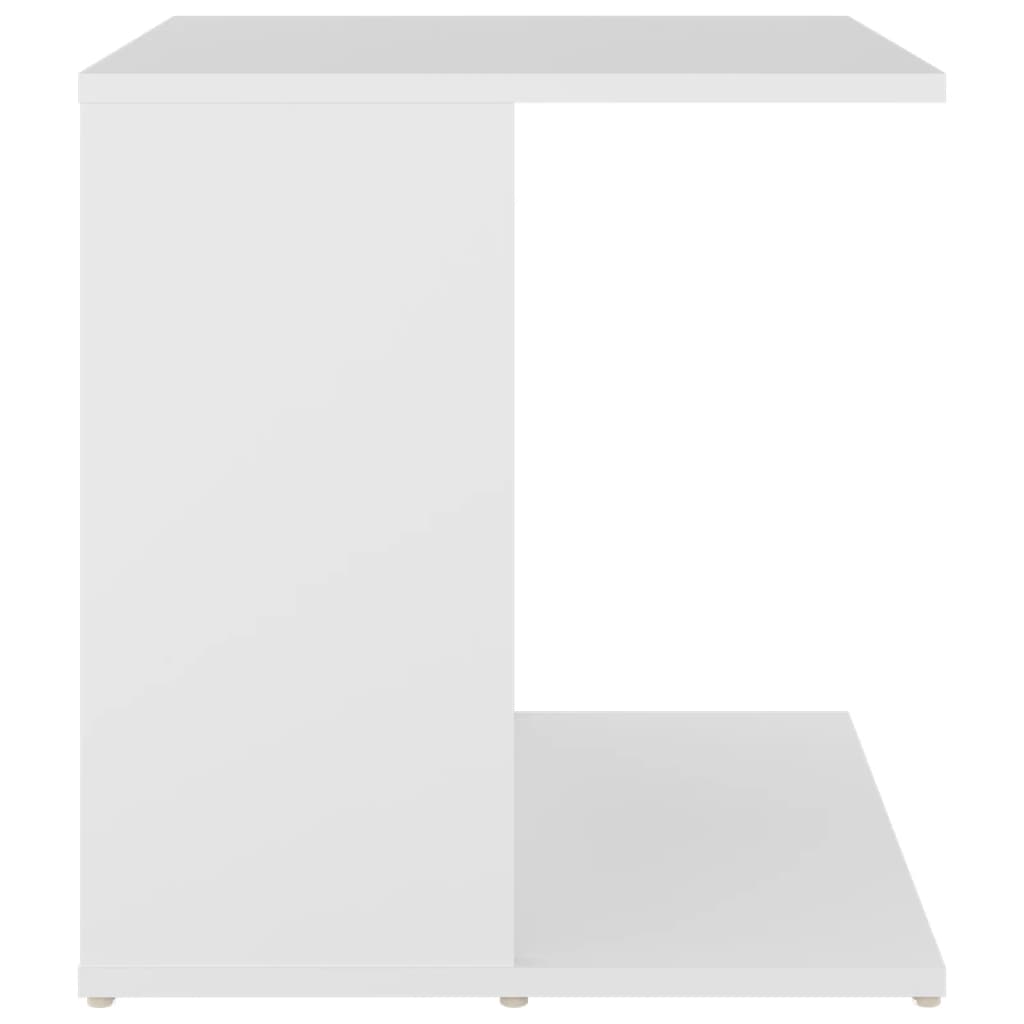 45x45x48 cm agglomerated white side table