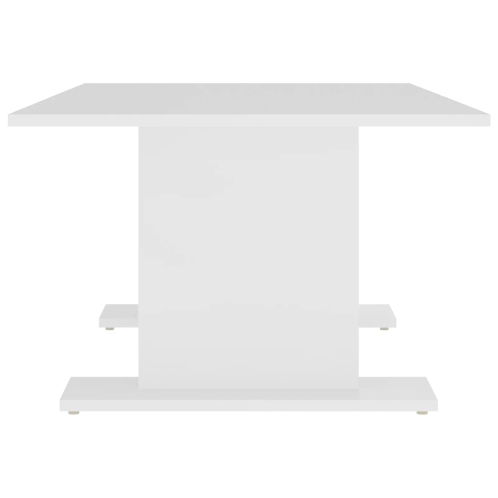 Tavolino Bianco 103,5x60x40 cm Truciolato