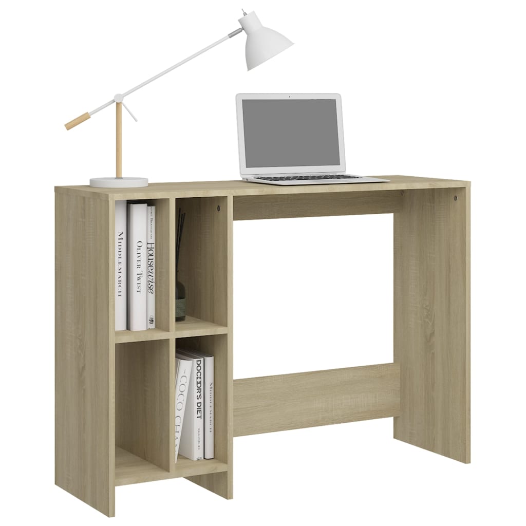 Laptop Office Oak 102.5x35x75 cm Agglomerated