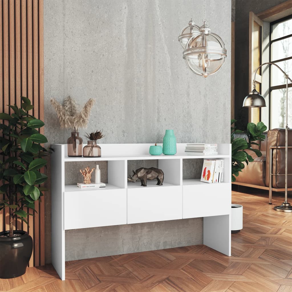 Buffet bianco 105x30x70 cm agglomerato