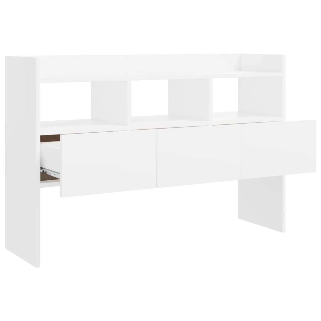 Buffet Blanc 105x30x70 cm Aggloméré