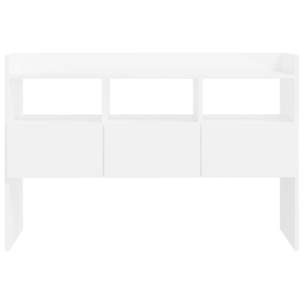 Buffet Blanc 105x30x70 cm Aggloméré