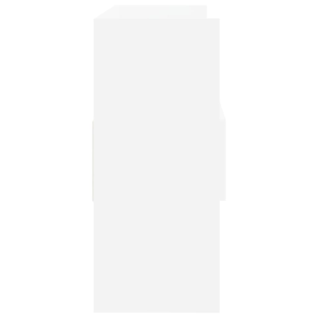 Buffet bianco 105x30x70 cm agglomerato