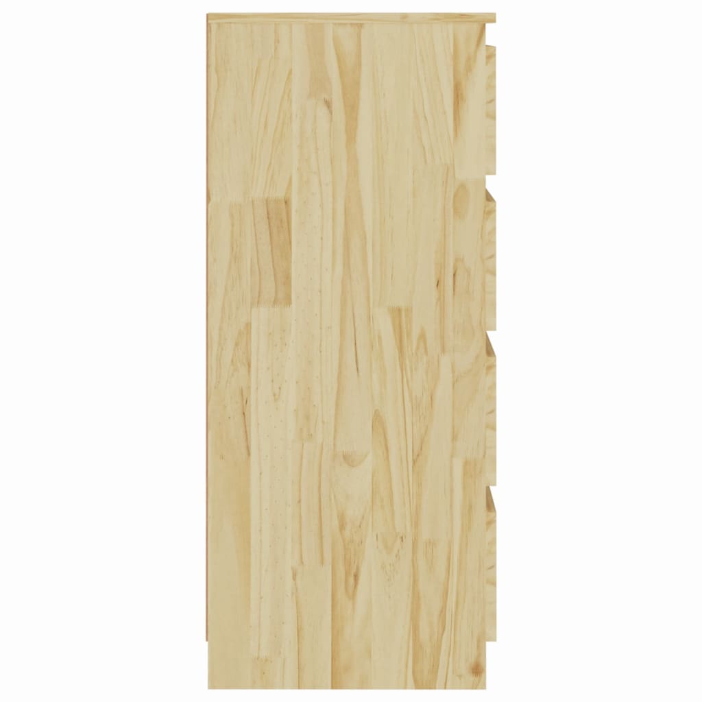 Massicatore aggiuntivo 60x36x84 cm in legno di pino solido