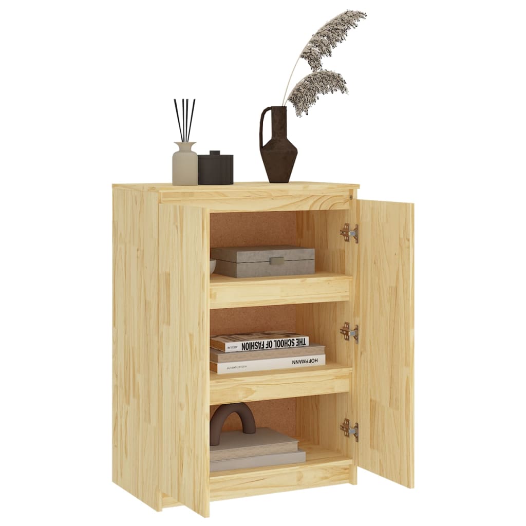 Buffet 60x36x84 cm bois de pin massif