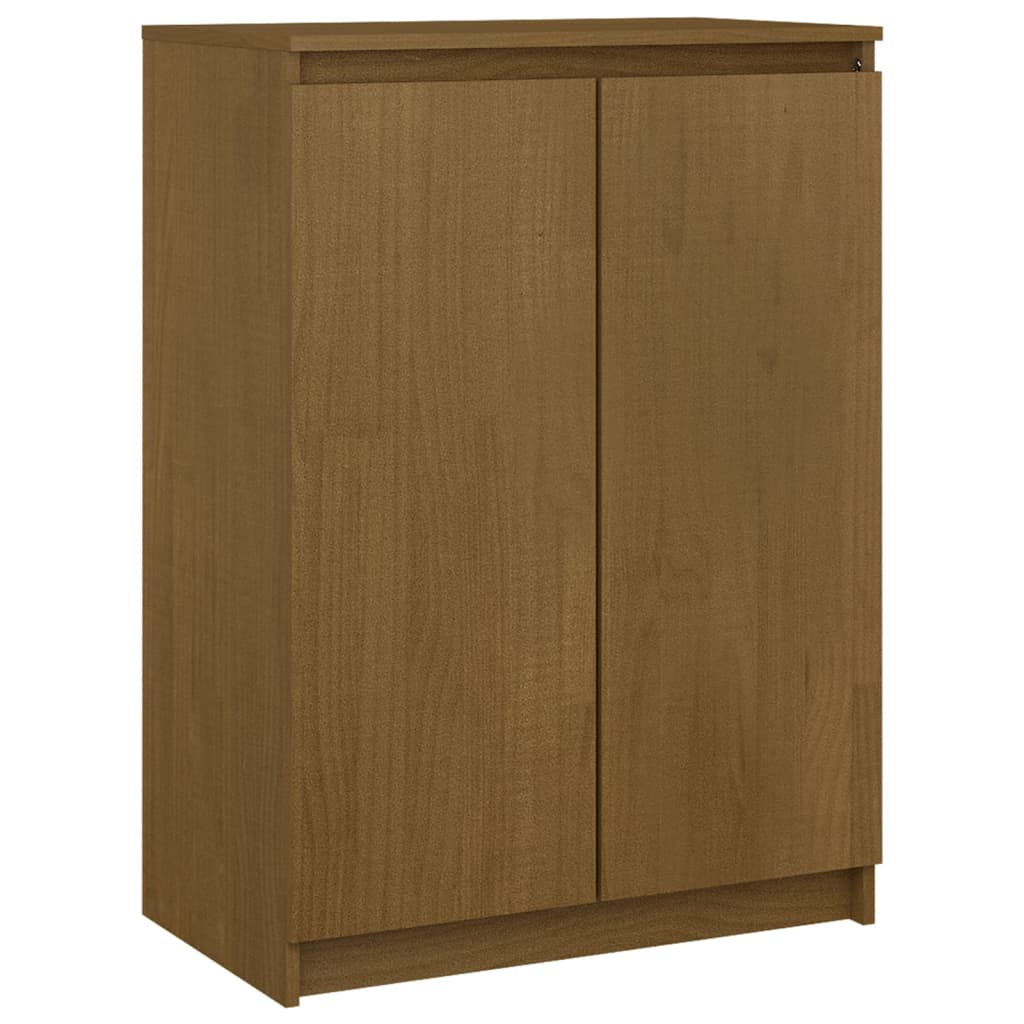 Credenza marrone miele 60x36x84 cm Legno di pino massiccio