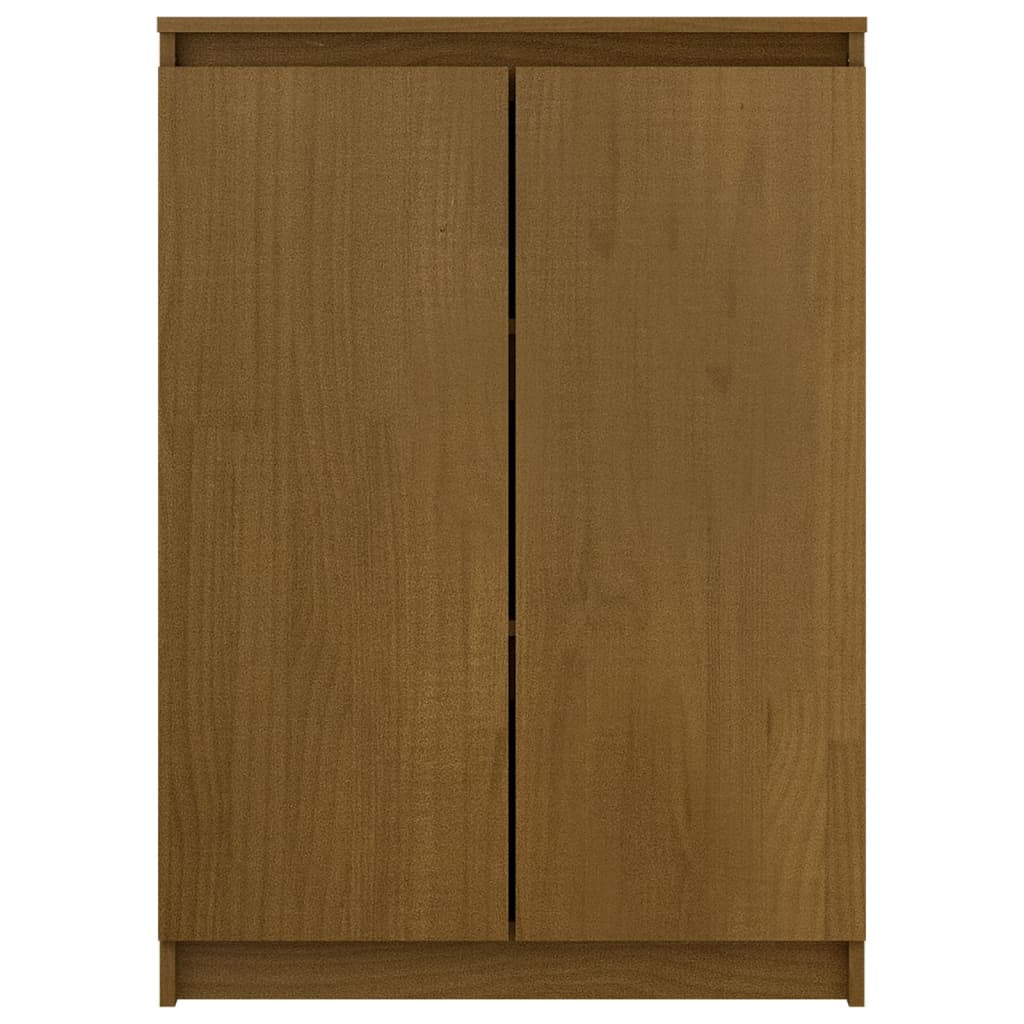 Buffet Marron miel 60x36x84 cm Bois de pin massif