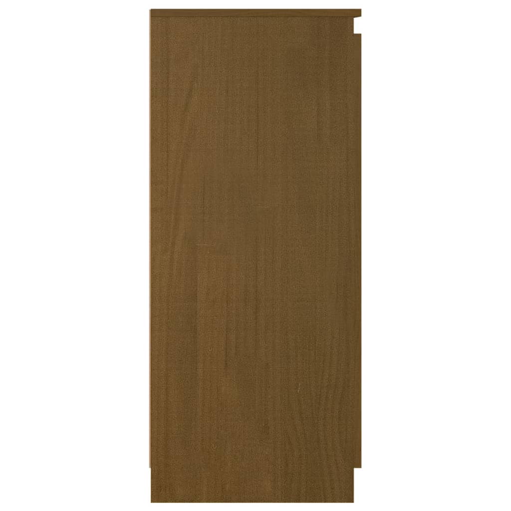 Buffet Marron miel 60x36x84 cm Bois de pin massif