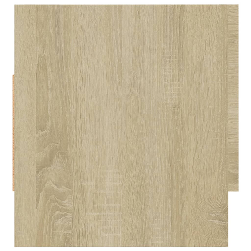 Sonoma Oak Garderobe 70x32.5x35 cm agglomeriert