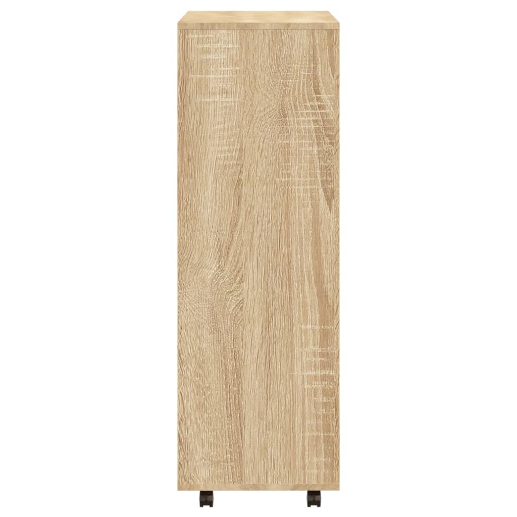Sonoma oak wardrobe 80x40x110 cm agglomerated