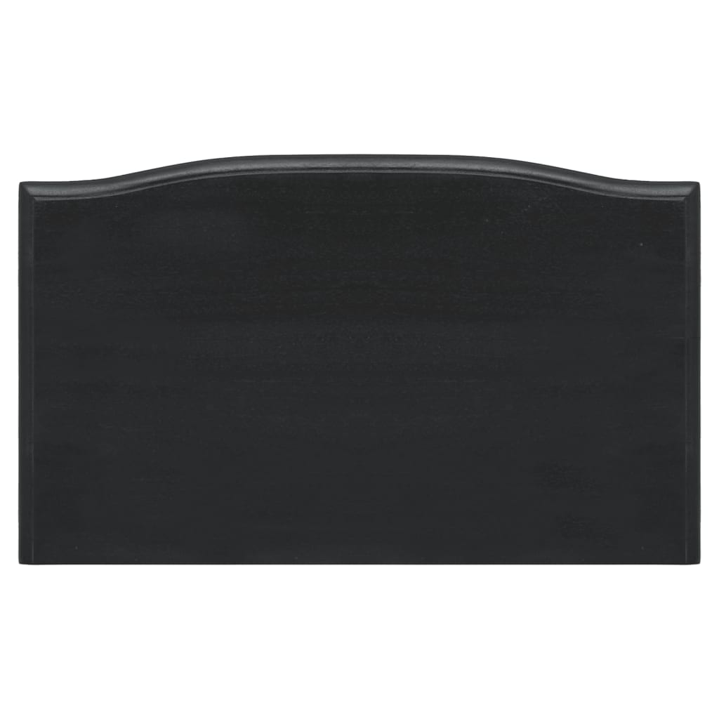 Konsolentisch mit schwarzen Schubladen 50x30x75 cm Festes Mahagoniholz