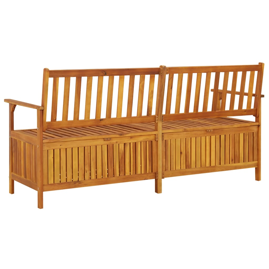 Storage bench 170 cm Solid acacia wood