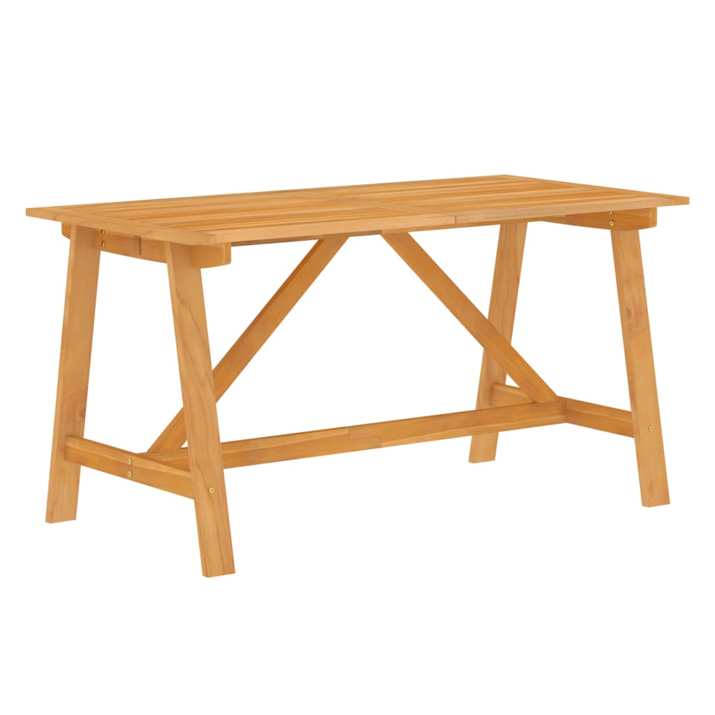 Ensemble de salle à manger de jardin 5 pcs Bois d'acacia solide