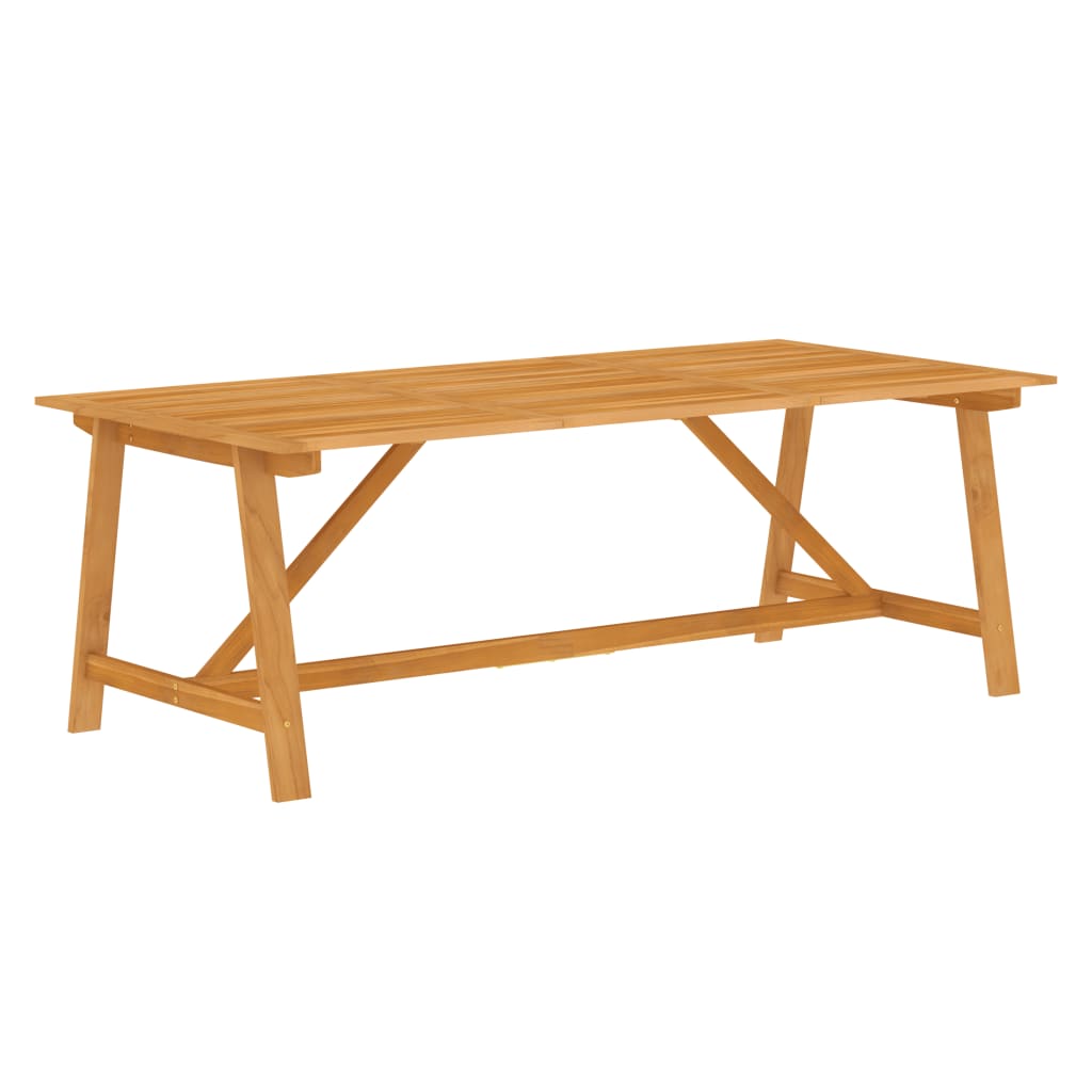 Ensemble de salle à manger de jardin 7 pcs Bois d'acacia solide