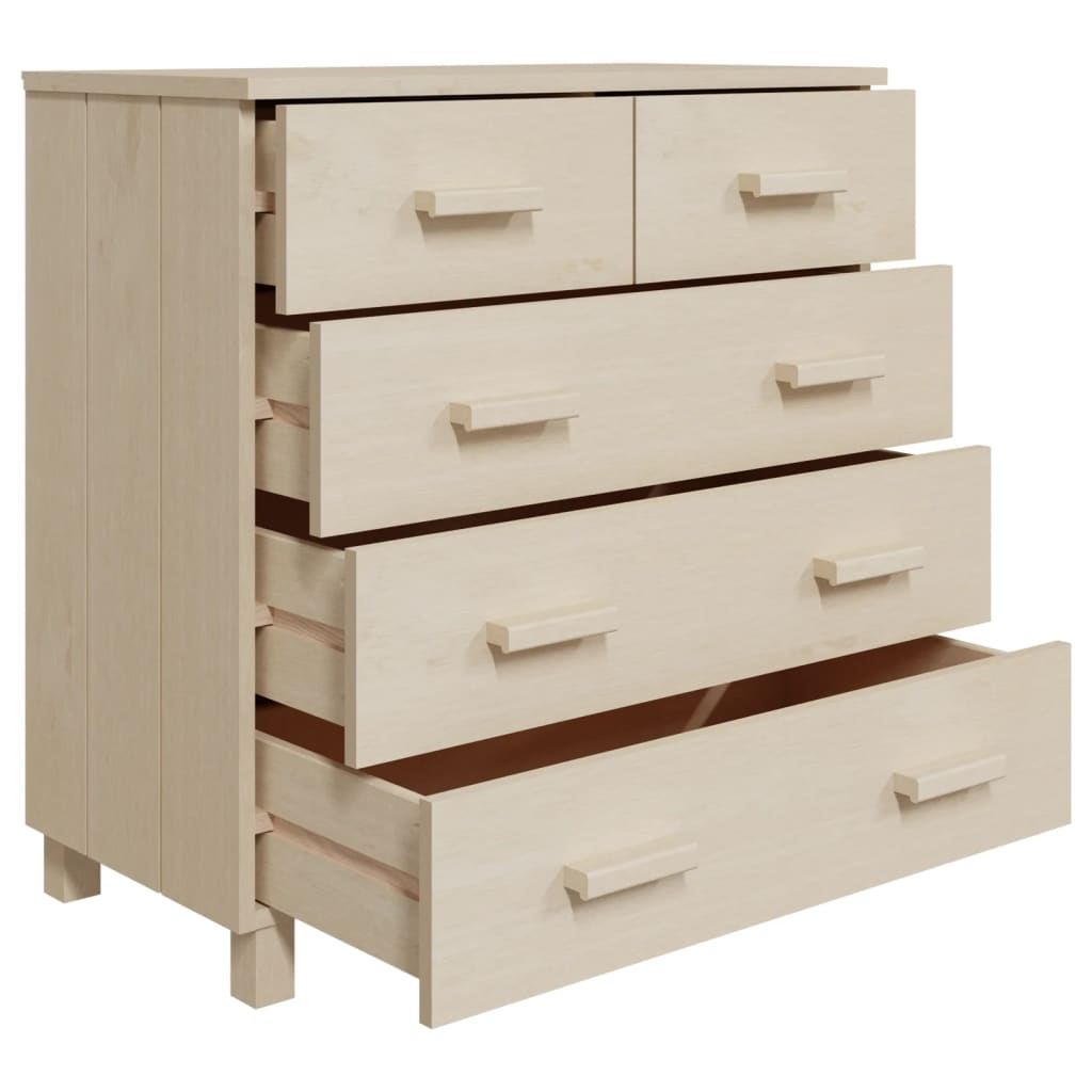 Humares Humar -Buffet 79x40x80 cm Festkieferholz