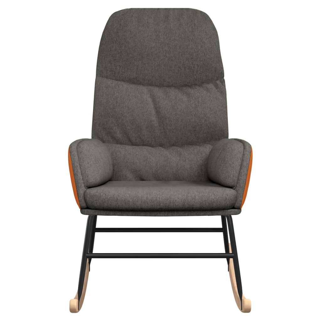 Dark gray rocking chair fabric