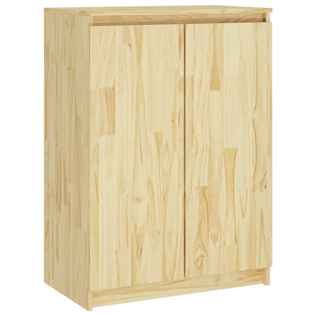 Solid pine wood side cabinets