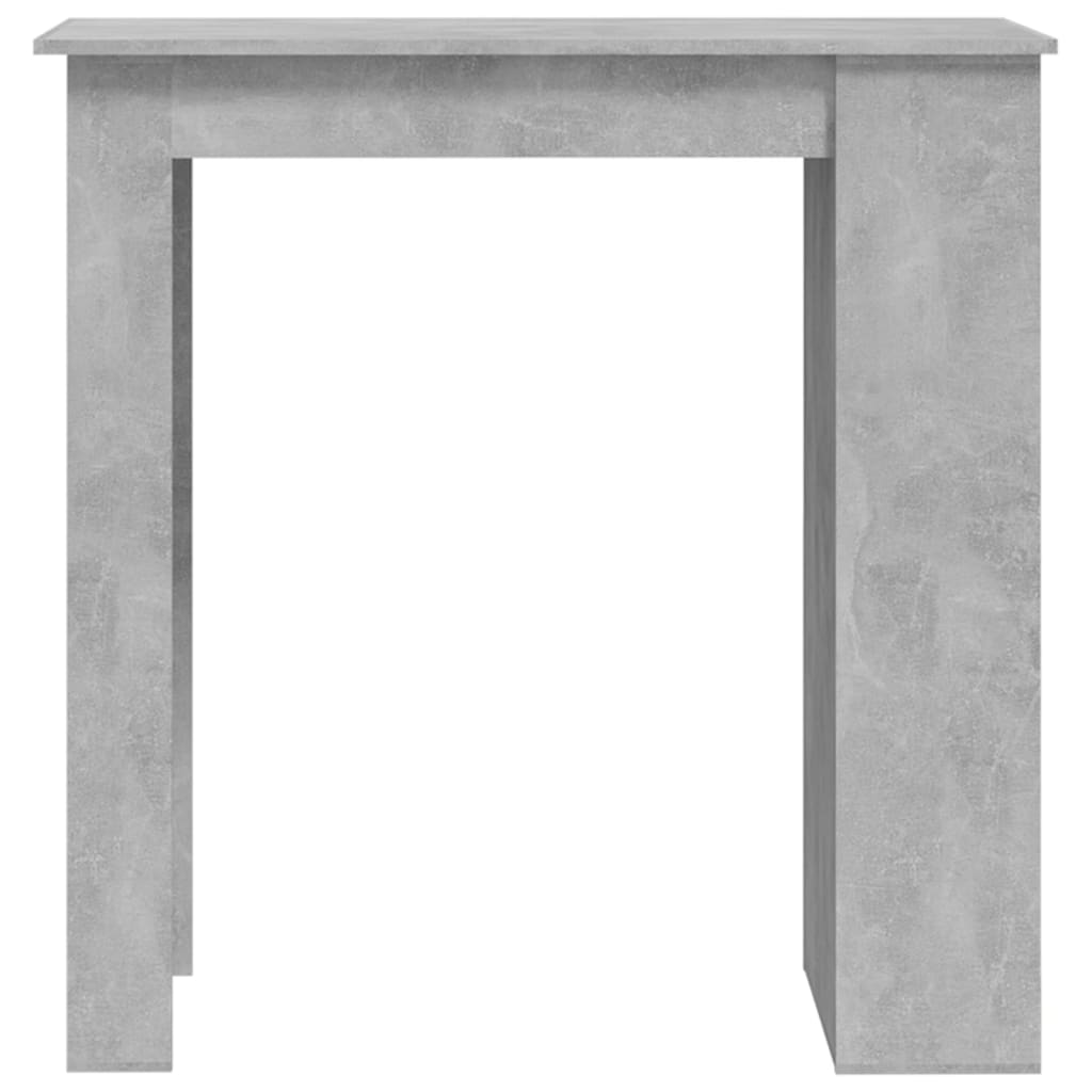 Gray concrete gray storage bar 102x50x103.5 cm