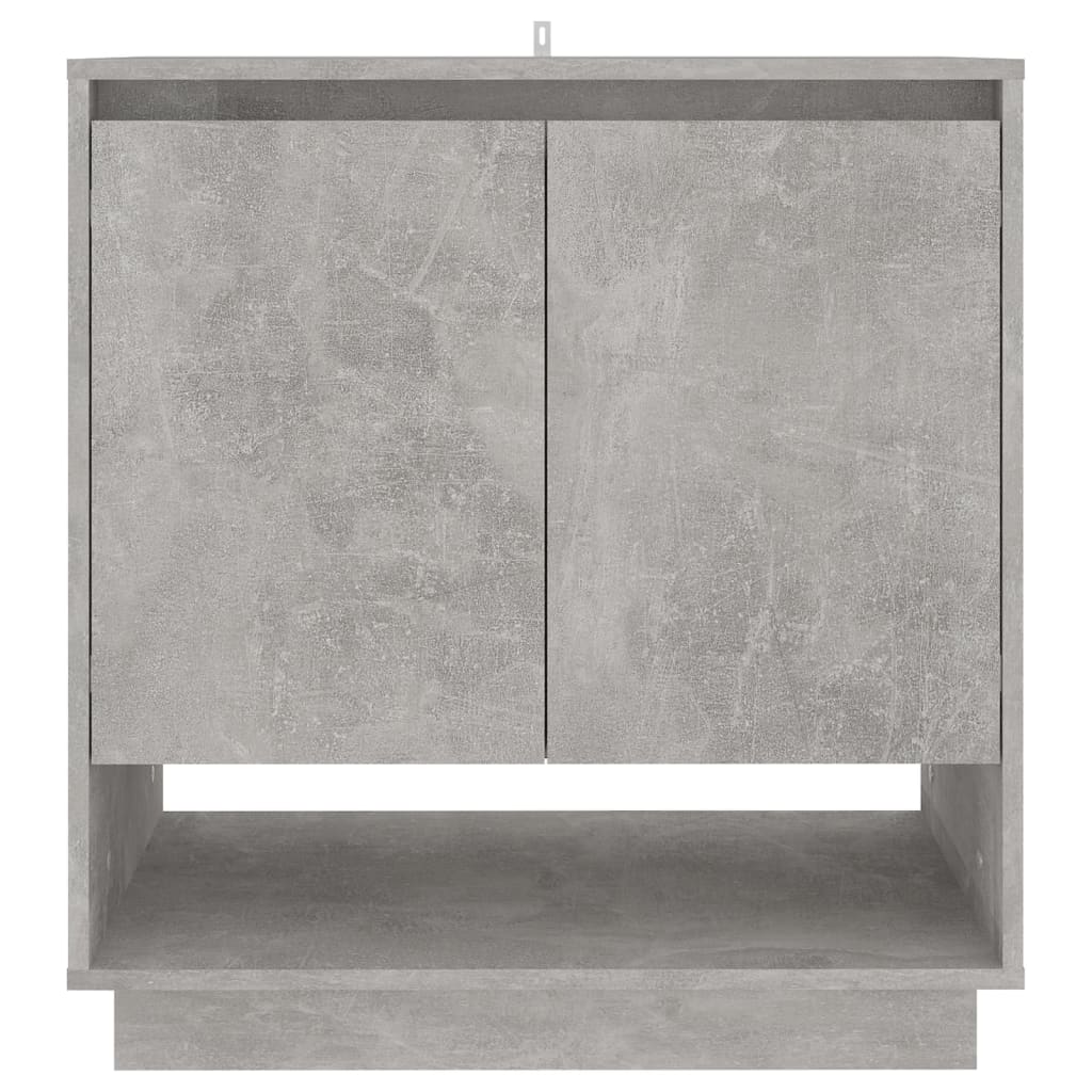 Betongrau -Buffet 70x41x75 cm agglomeriert