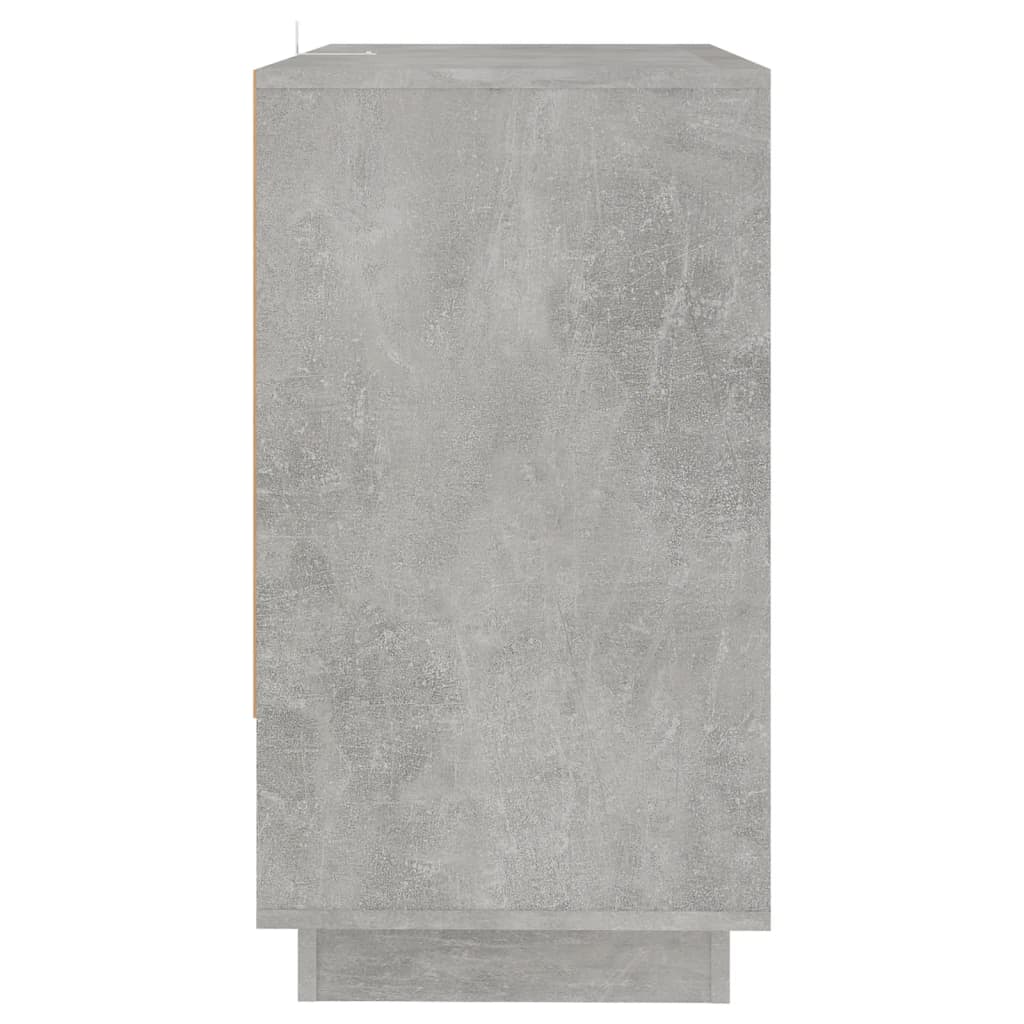 Concrete gray buffet 70x41x75 cm agglomerated