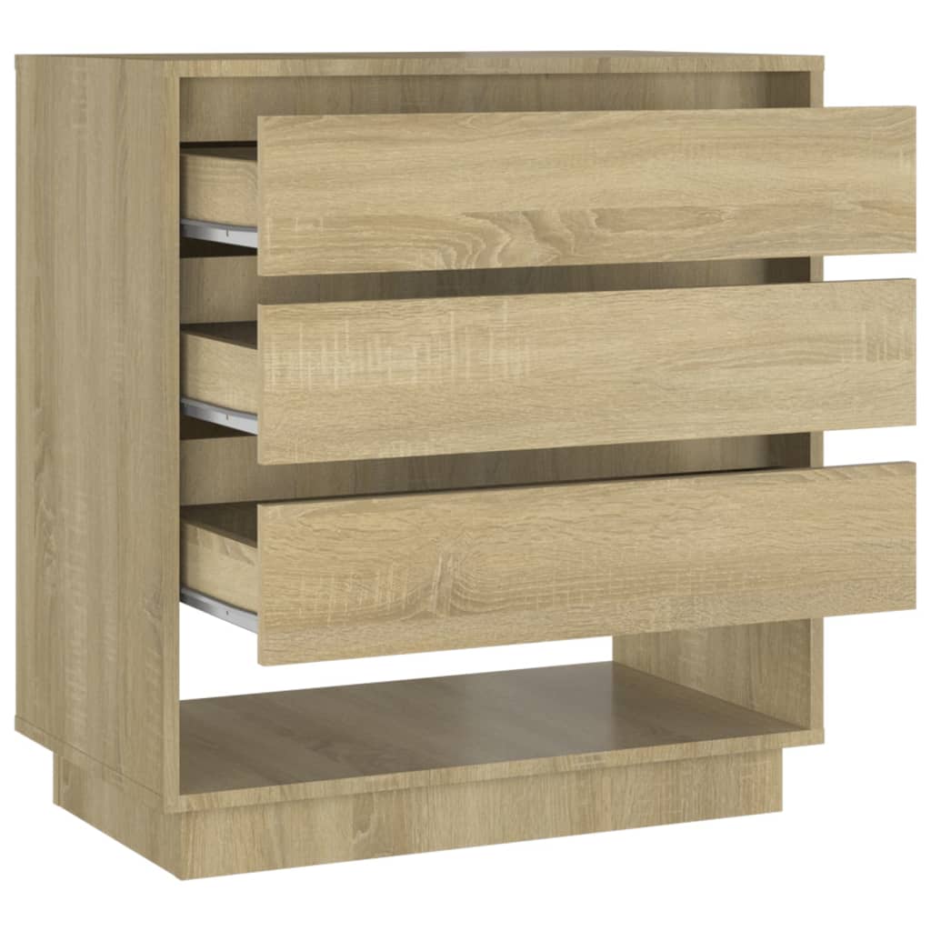 Sonoma Oak Buffet 70x41x75 cm Ingenieurholz Holz