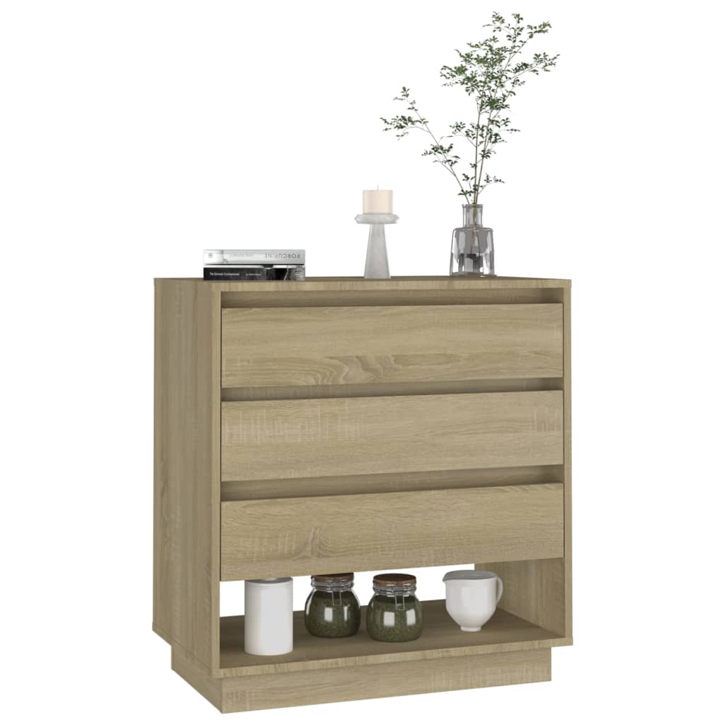 Sonoma Oak Buffet 70x41x75 cm Ingenieurholz Holz