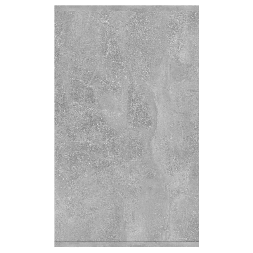 Credenza grigio cemento 135x41x75 cm in multistrato
