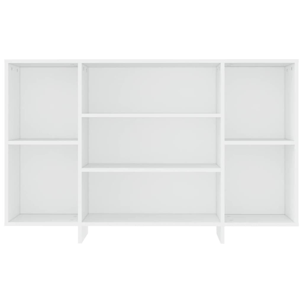 White buffet 120x30x75 cm Engineering wood