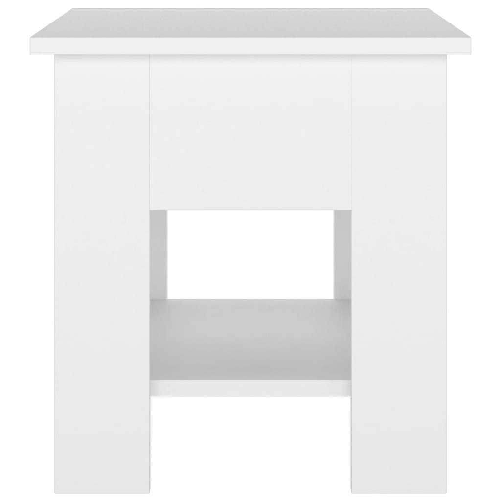 Tavolino Bianco 40x40x42 cm MDF