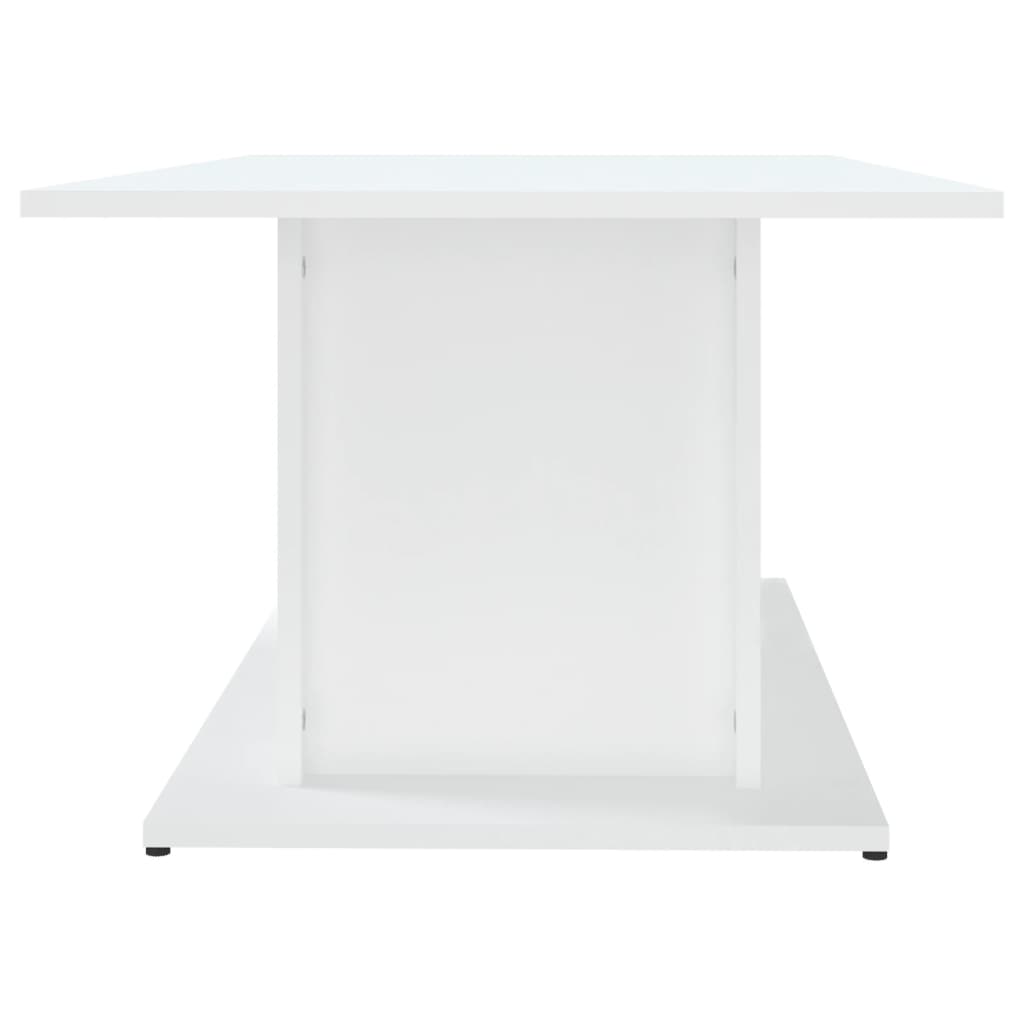 Tavolino Bianco 102x55,5x40 cm Truciolare