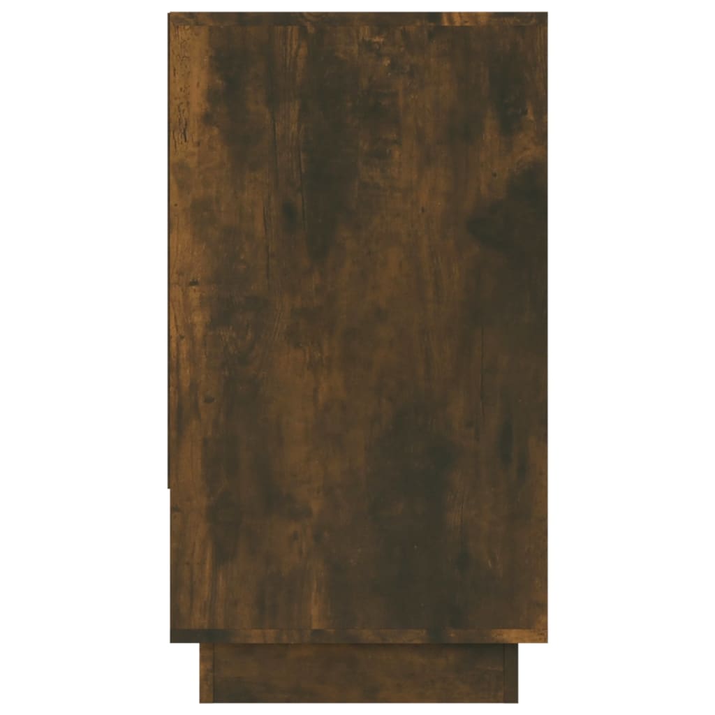Buffet di quercia affumicata 70x41x75 cm legno di ingegneria