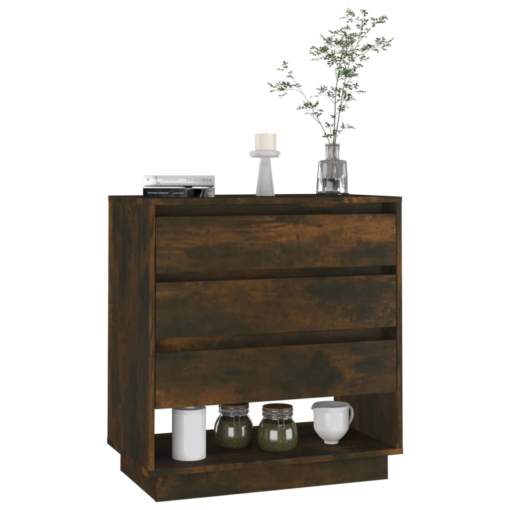 Eichenbuffet 70x41x75 cm Engineering Holzbuffet