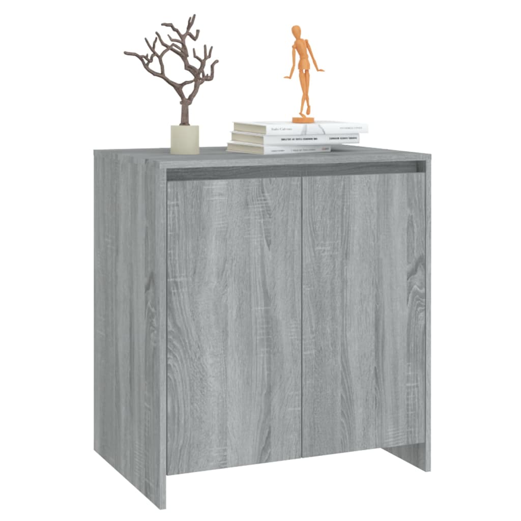 Sonoma Grey Buffet 70x41x75 cm ingegneristica legna