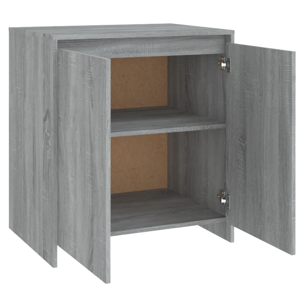 Sonoma Grey Buffet 70x41x75 cm ingegneristica legna