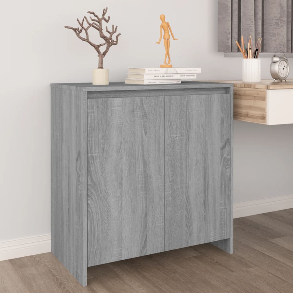 Sonoma Grey Buffet 70x41x75 cm ingegneristica legna