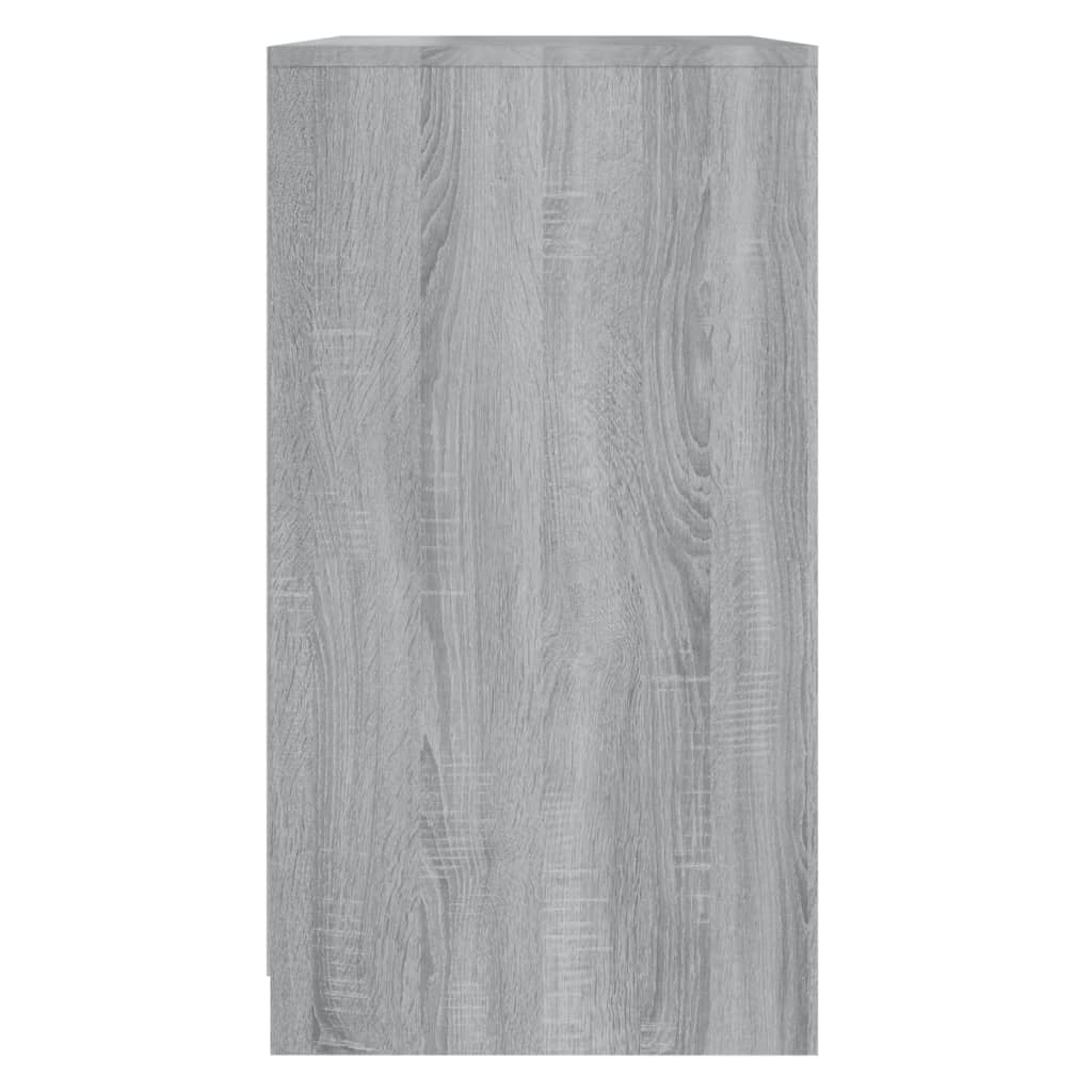 Credenza Sonoma grigio 70x40,5x75 cm Truciolare