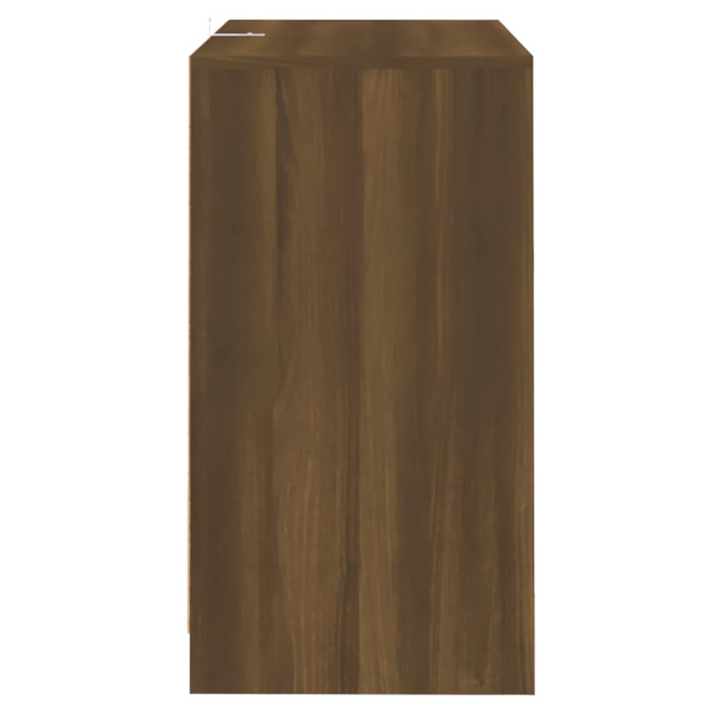 Brown Eichenbuffet 70x41x75 cm Ingenieurholz Holz