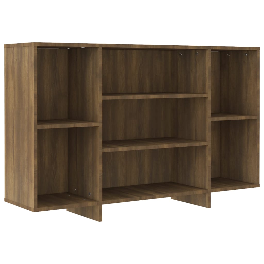 Marron oak buffet 120x30x75 cm agglomerated